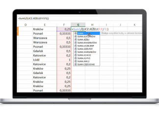 Excel formuły i funkcje – opinia i recenzja kursu online Excel formuły i funkcje