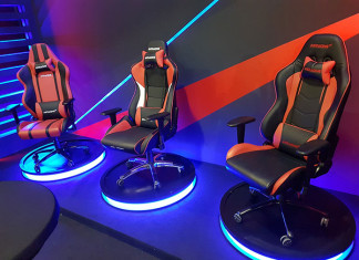 Stylowy fotel do komputera dla gracza prox-akracing